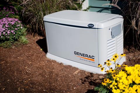 where to install a backup generator